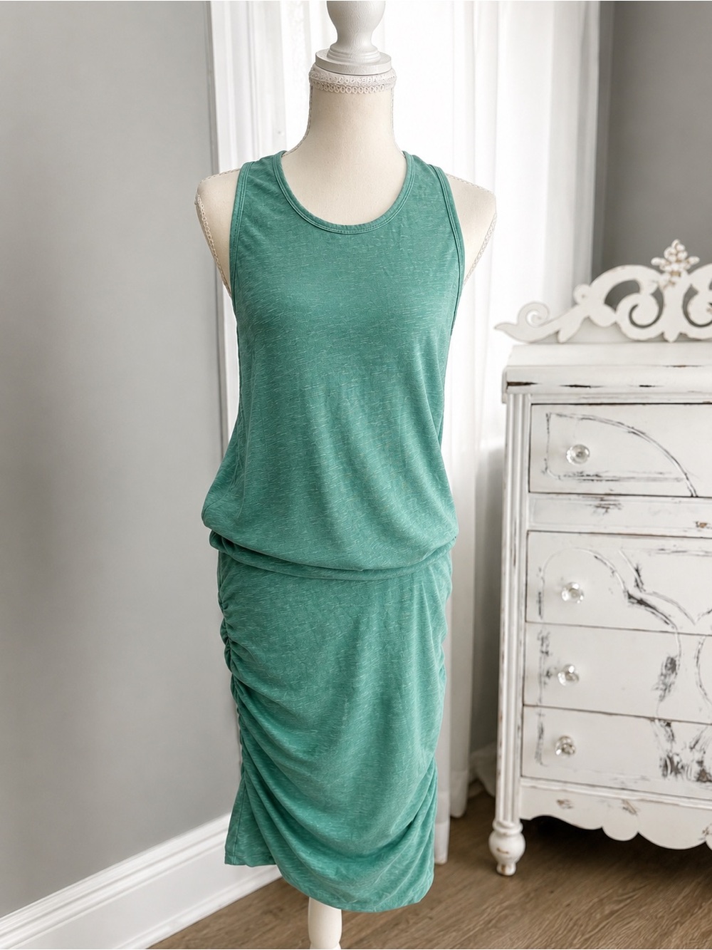 Sundry Ruched Tank Dress